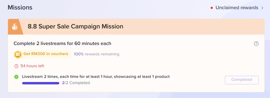 Tiktok Mission Completed