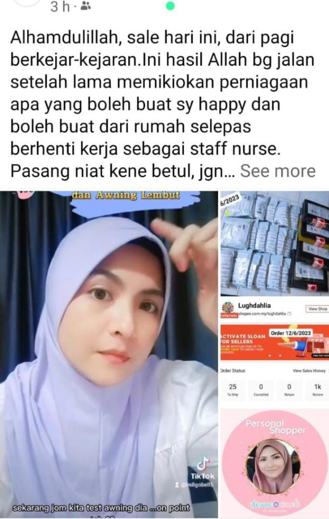 dropship tudungsicomel 4